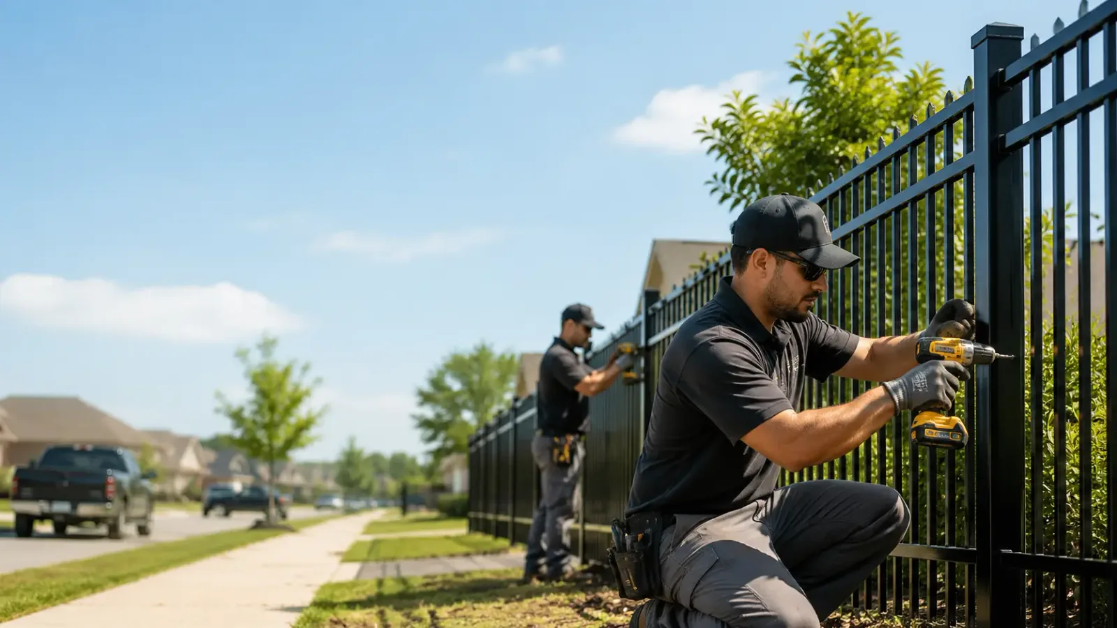 Metal Fence Installation in Boothville, LA